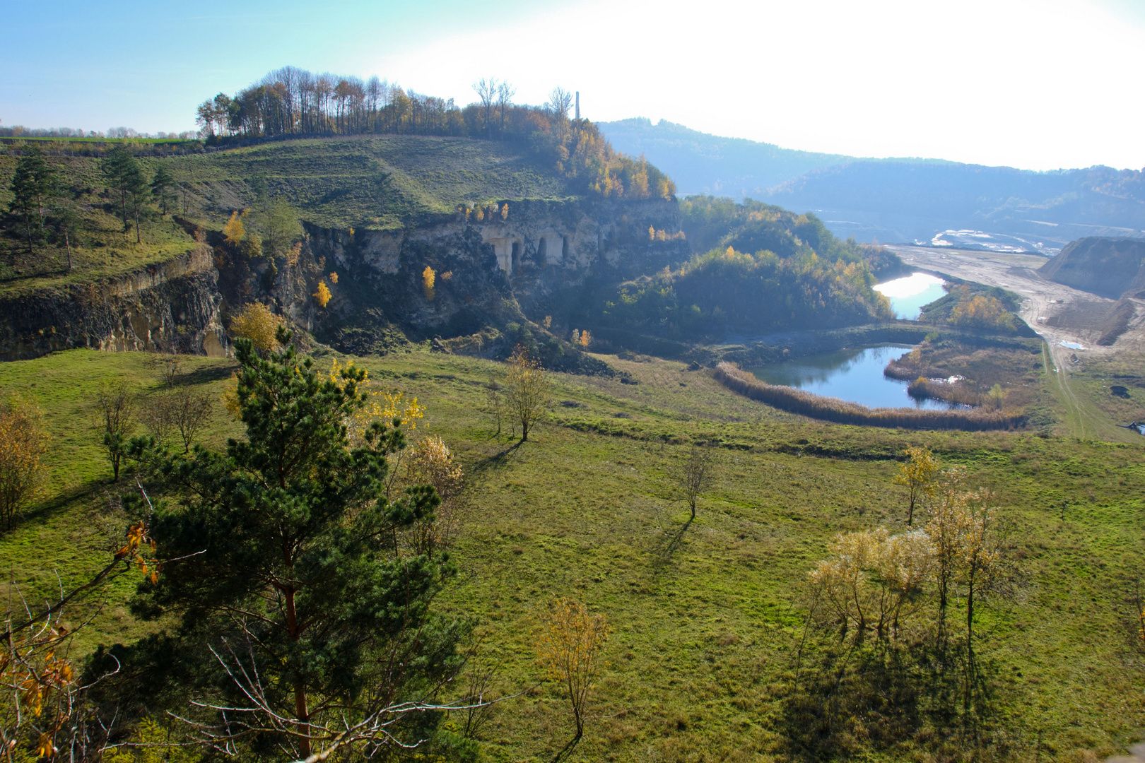 Maastricht - Marl-Pit of the ENCI (Dutch Cement Works) at Woods at Sint Pietersberg - 02