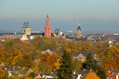 Maastricht - View on Maastricht seen from Fortress Sint Pieter