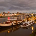 Maastricht - View on Meuse River from Wilhelminabrug - 01