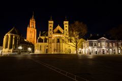 Maastricht - Vrijthof with Saint Servatius Basilica & Church of Saint John - 01
