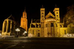 Maastricht - Vrijthof with Saint Servatius Basilica & Church of Saint John - 02