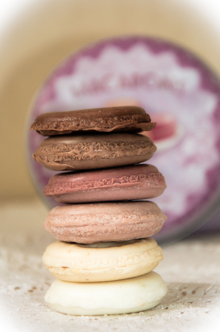 Macaron en savon