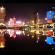 Macau at night.