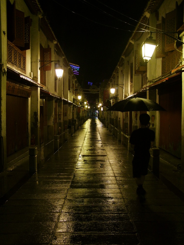 Macau im Regen