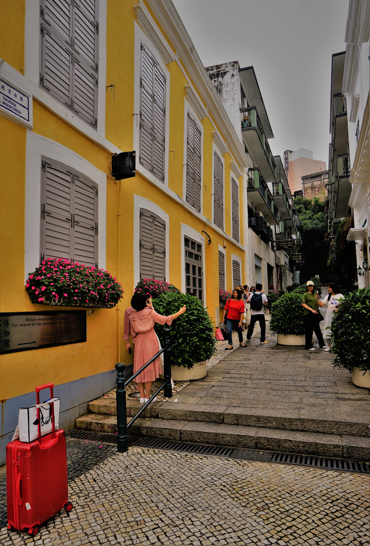 Macau Streets  3  (Red case)