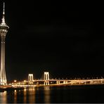 Macau Tower bei Nacht