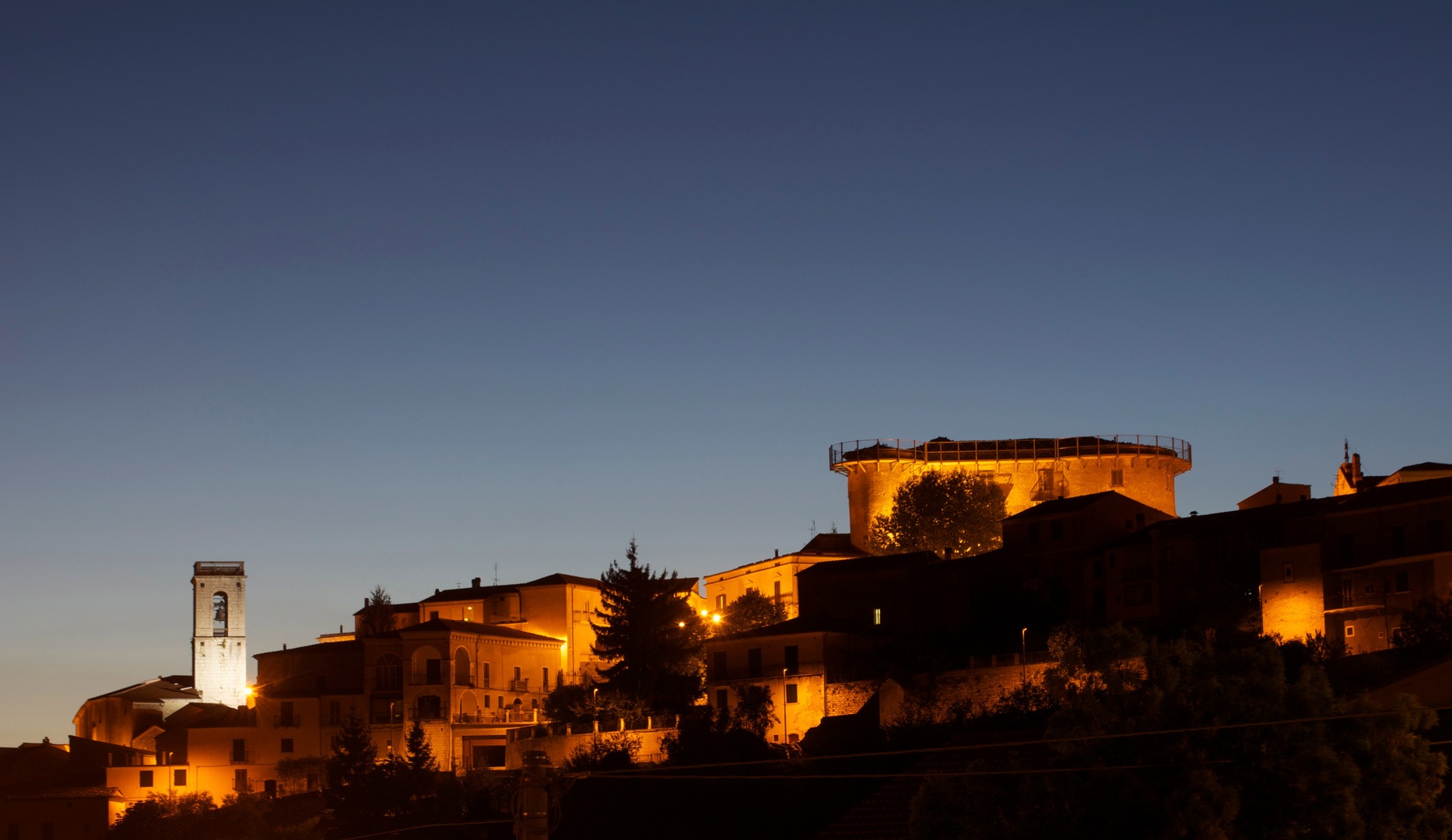 Macchiagodena bei Nacht