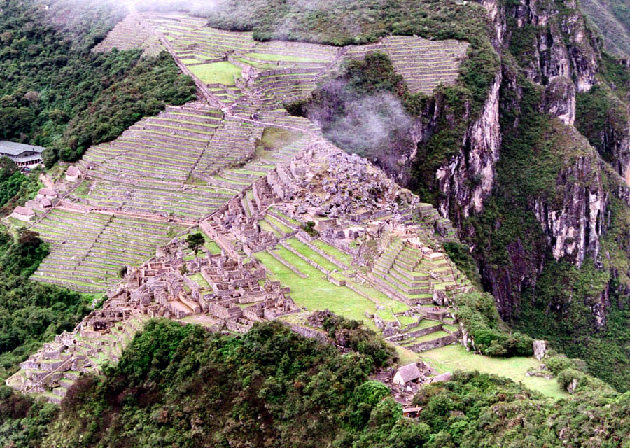 Macchu Picchu visto dall'alto