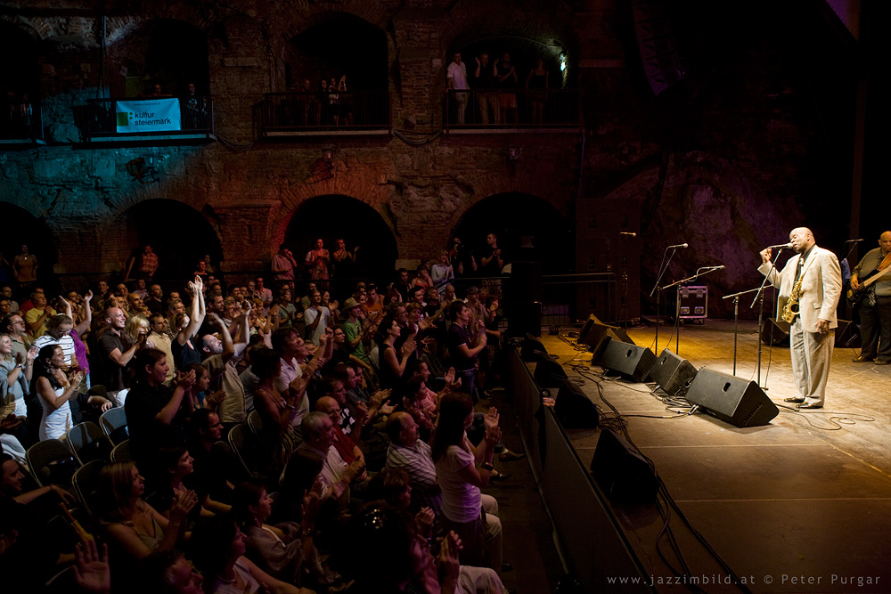 Maceo Parker und die Kasematten | Jazzsommer Graz 2010