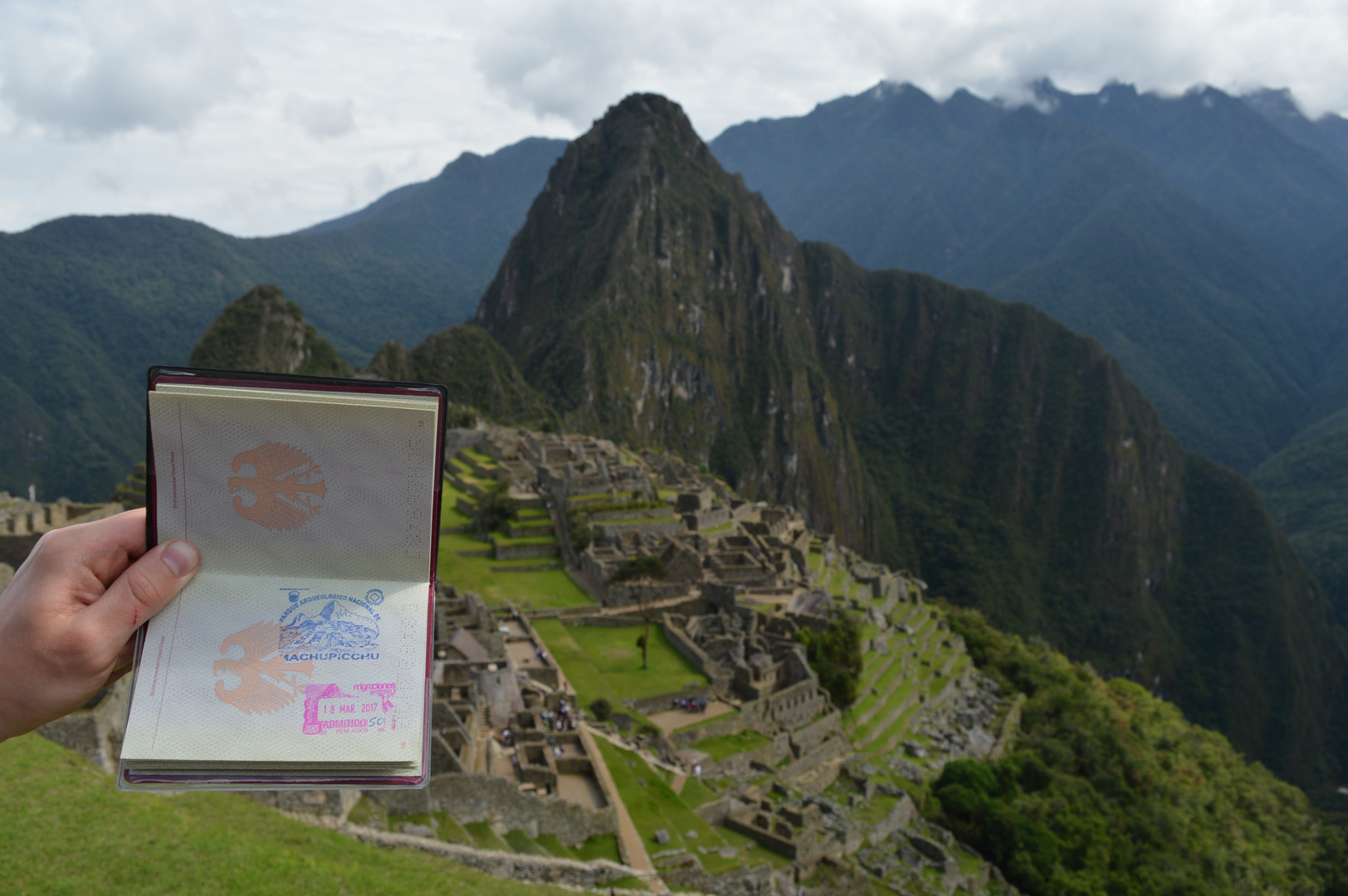 Machi Picchu Stamp