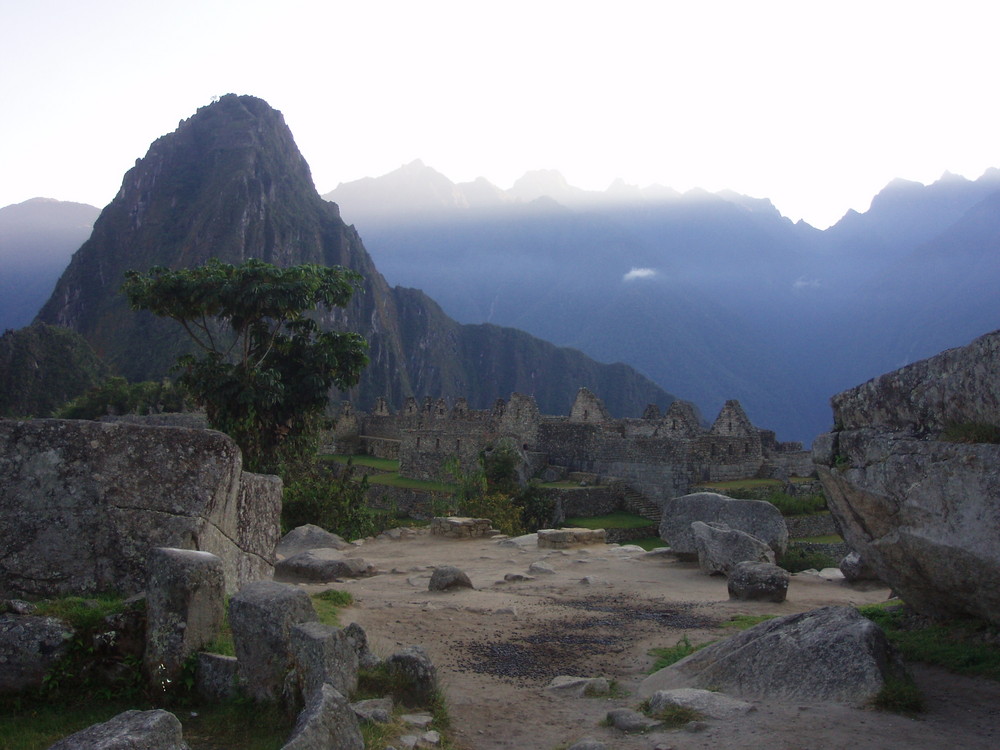 Machu Picchu am morgen