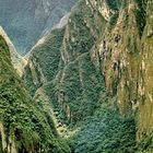 Machu Picchu, Blick auf den Urubamba Fluß