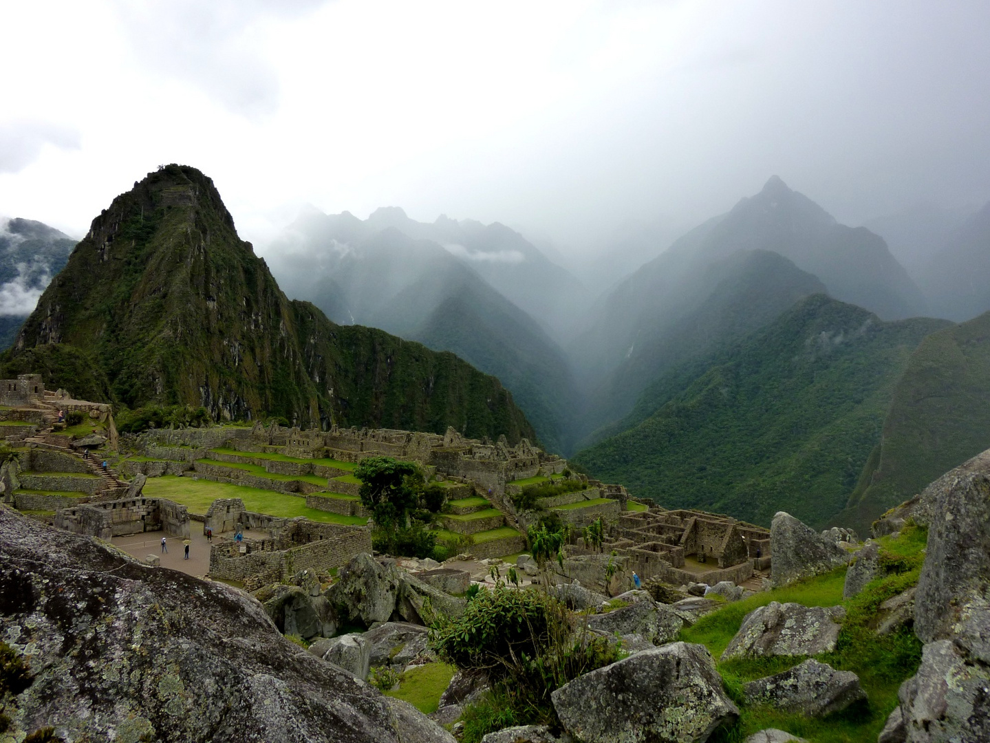 Machu Picchu clouds