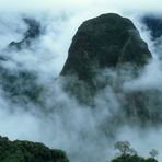 Machu Picchu im Morgennebel