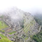 Machu Picchu im Nebel