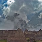 Machu Picchu into the clouds