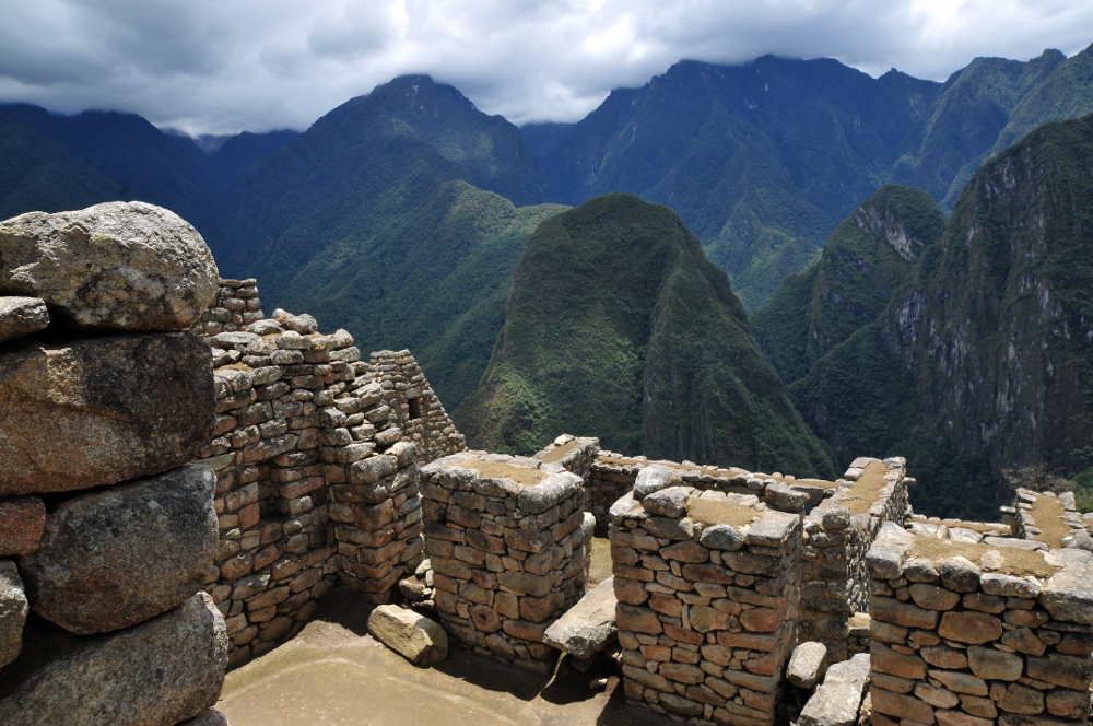 Machu Picchu Mauerkrone