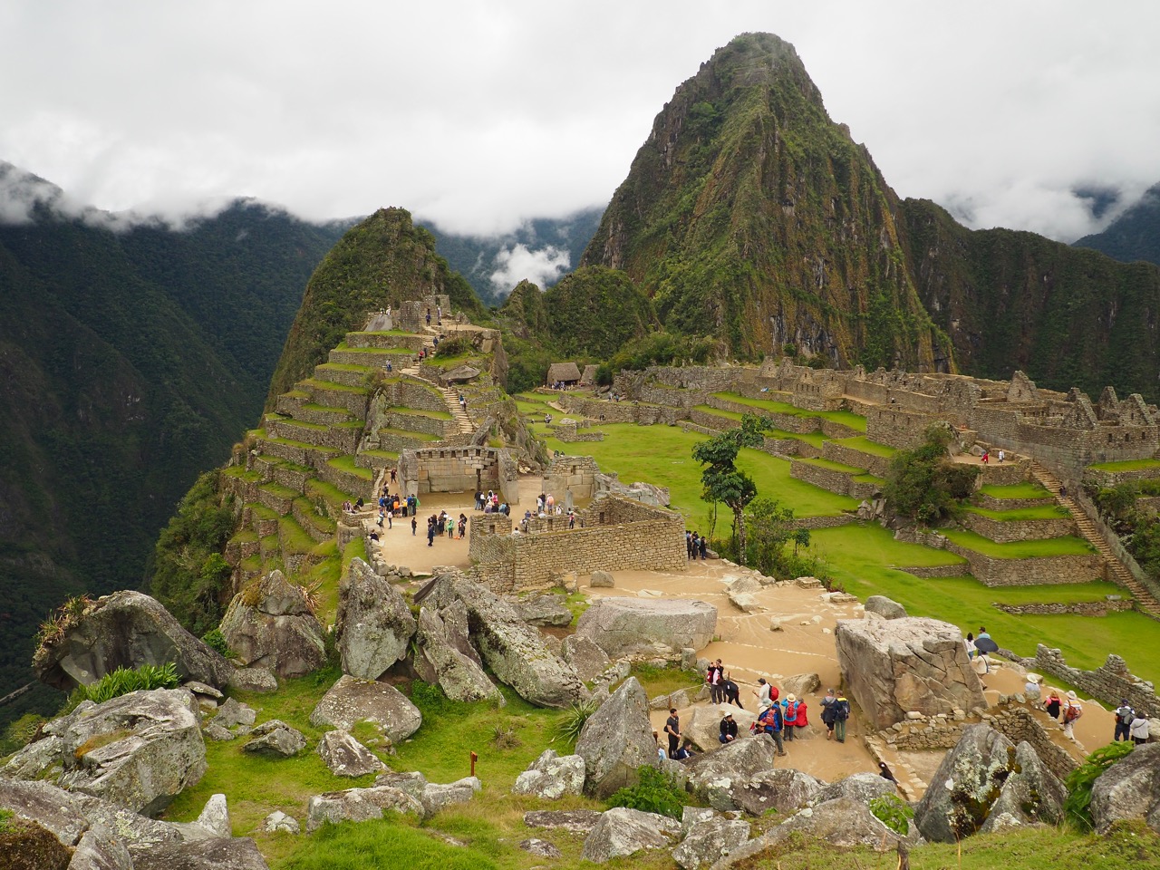 Machu Picchu mit dem Huanapicchu