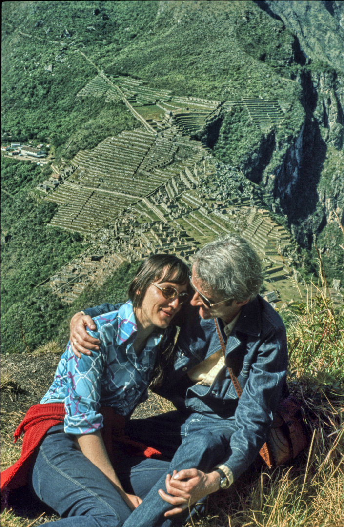 Machu Picchu mit Publikum