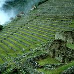 Machu Picchu nach dem Regen