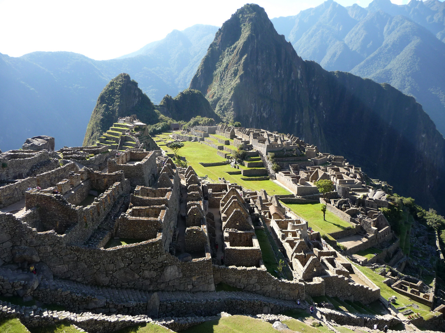 Machu Picchu - Ruinen der Inkastadt in 2360 Metern Höhe