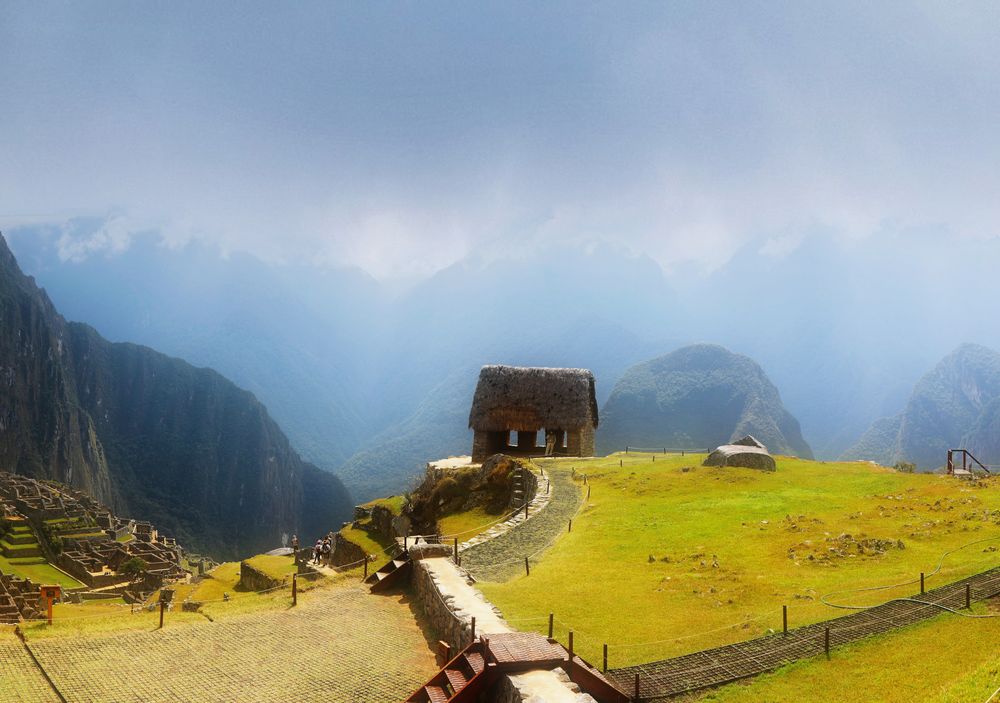 Machu Picchu Teilansicht 