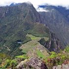 Machu Picchu vom Gipfel gesehen