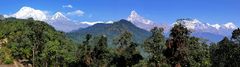 Machupuchare und Annapurna South