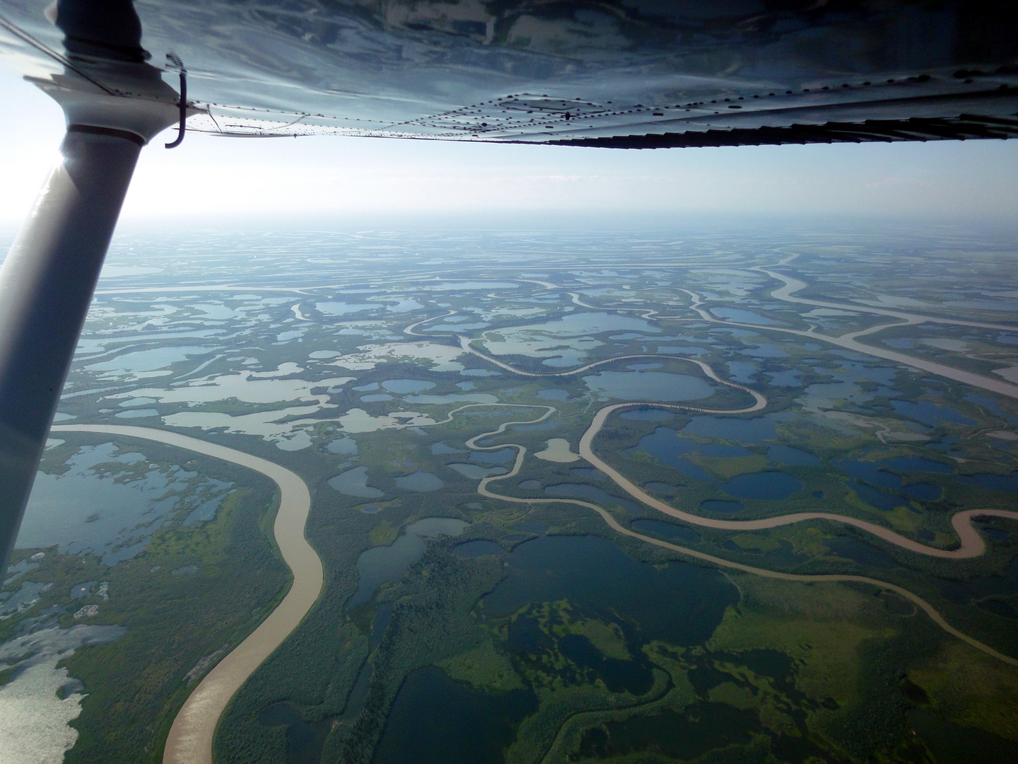 Mackenzie Flussdelta NWT