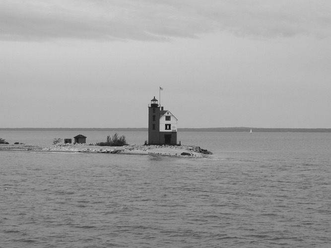 Mackinaw Island Light House Michigan USA