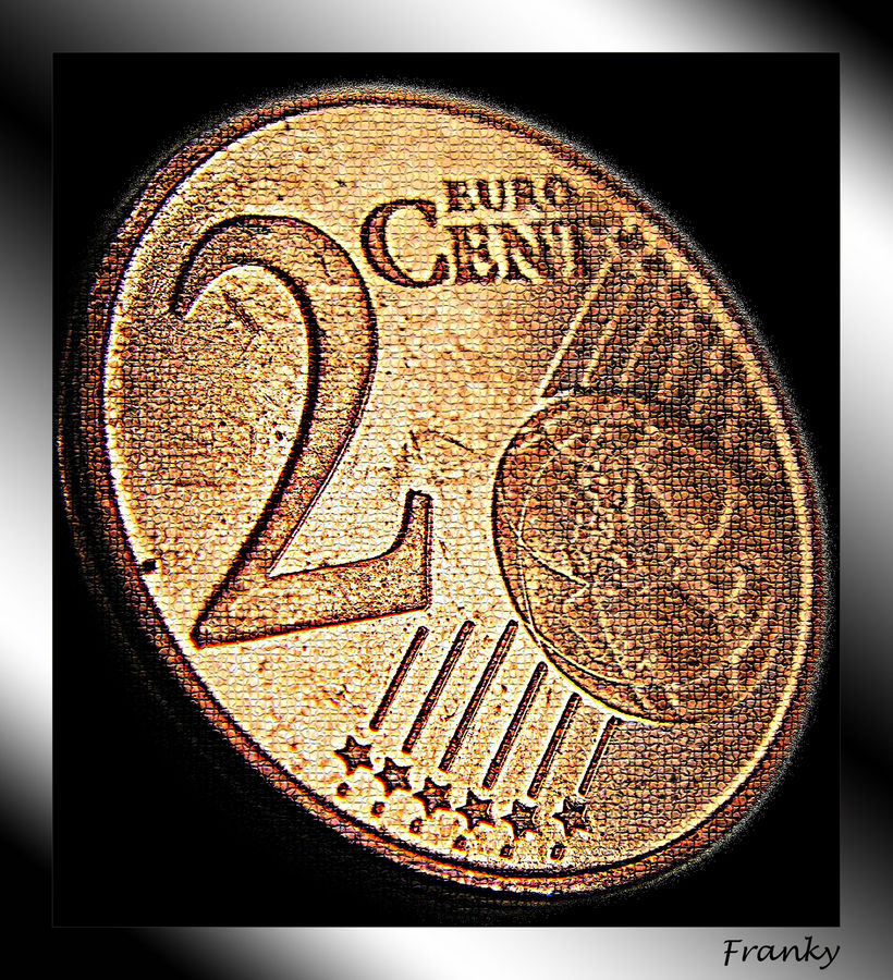 macro - 2 €URO cents