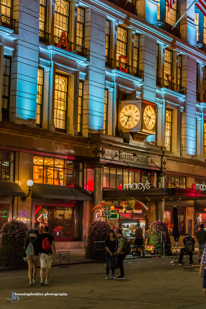 Macy's at Night