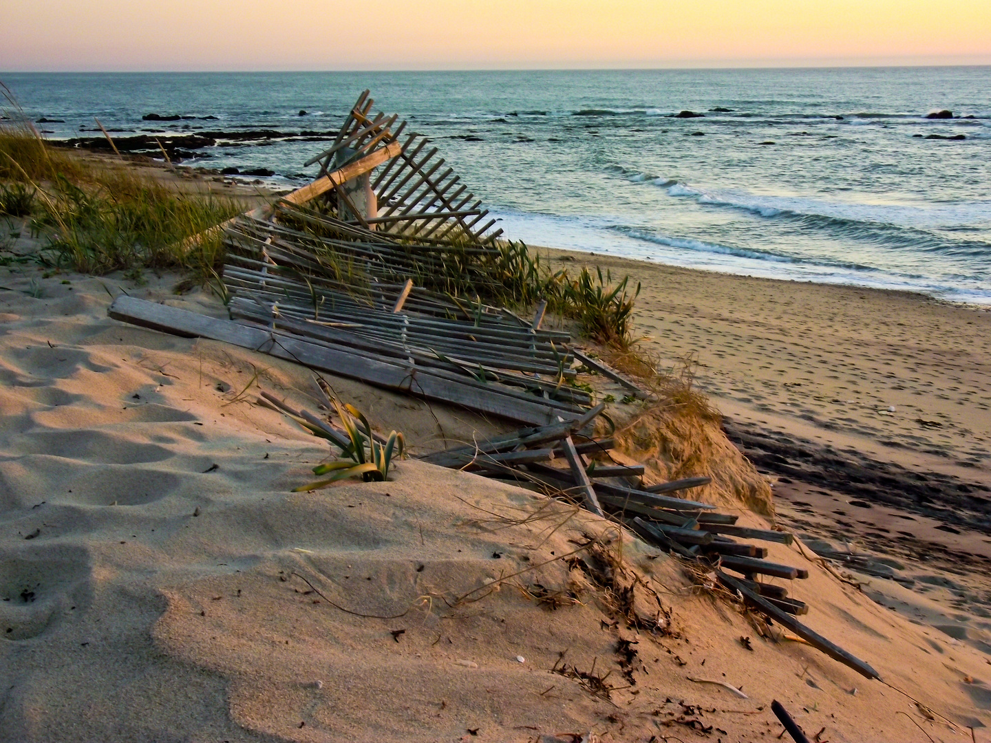 Madalena beach by dawn