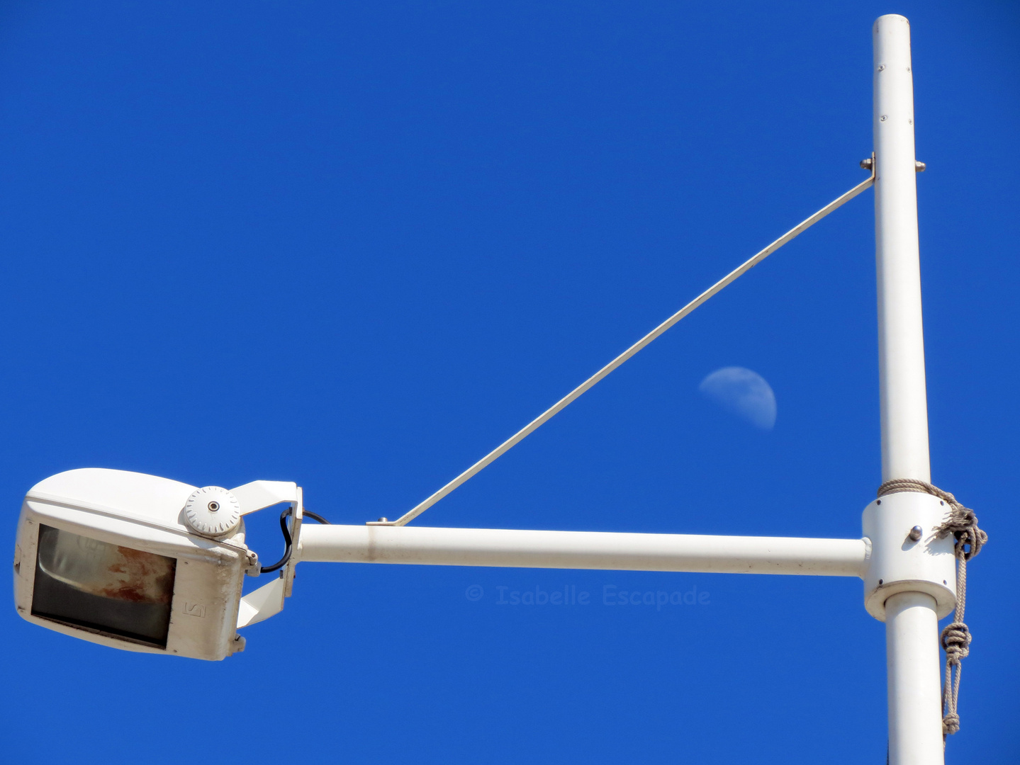 Madame La Lune en plein Soleil !