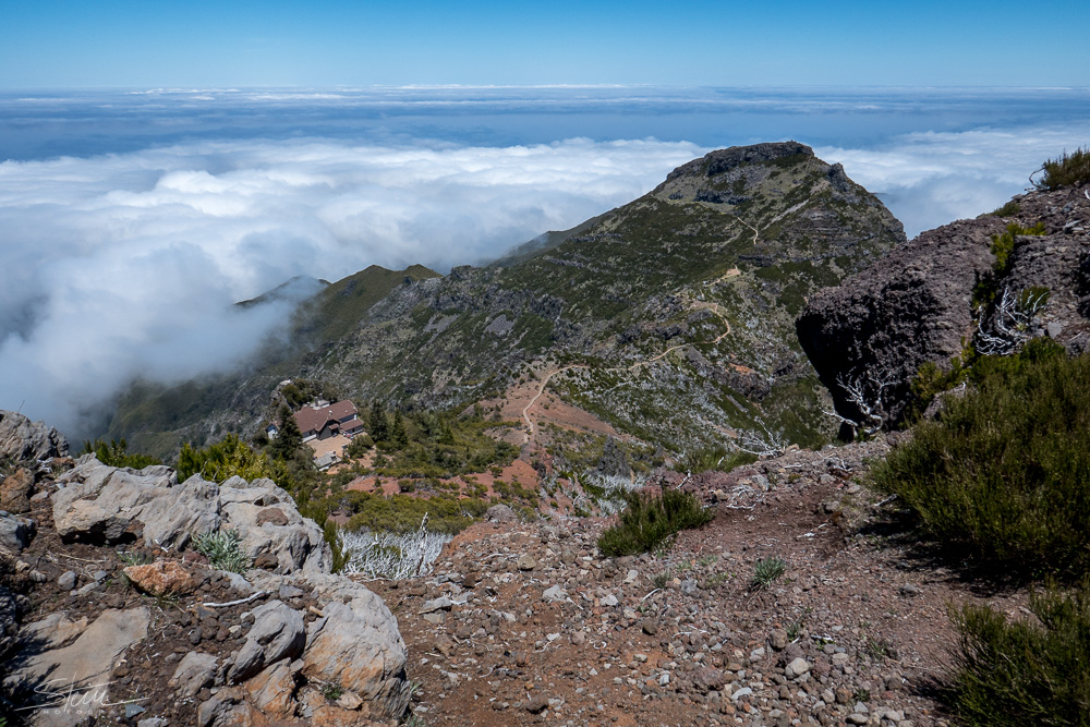 Madeira [37] – über den Wolken