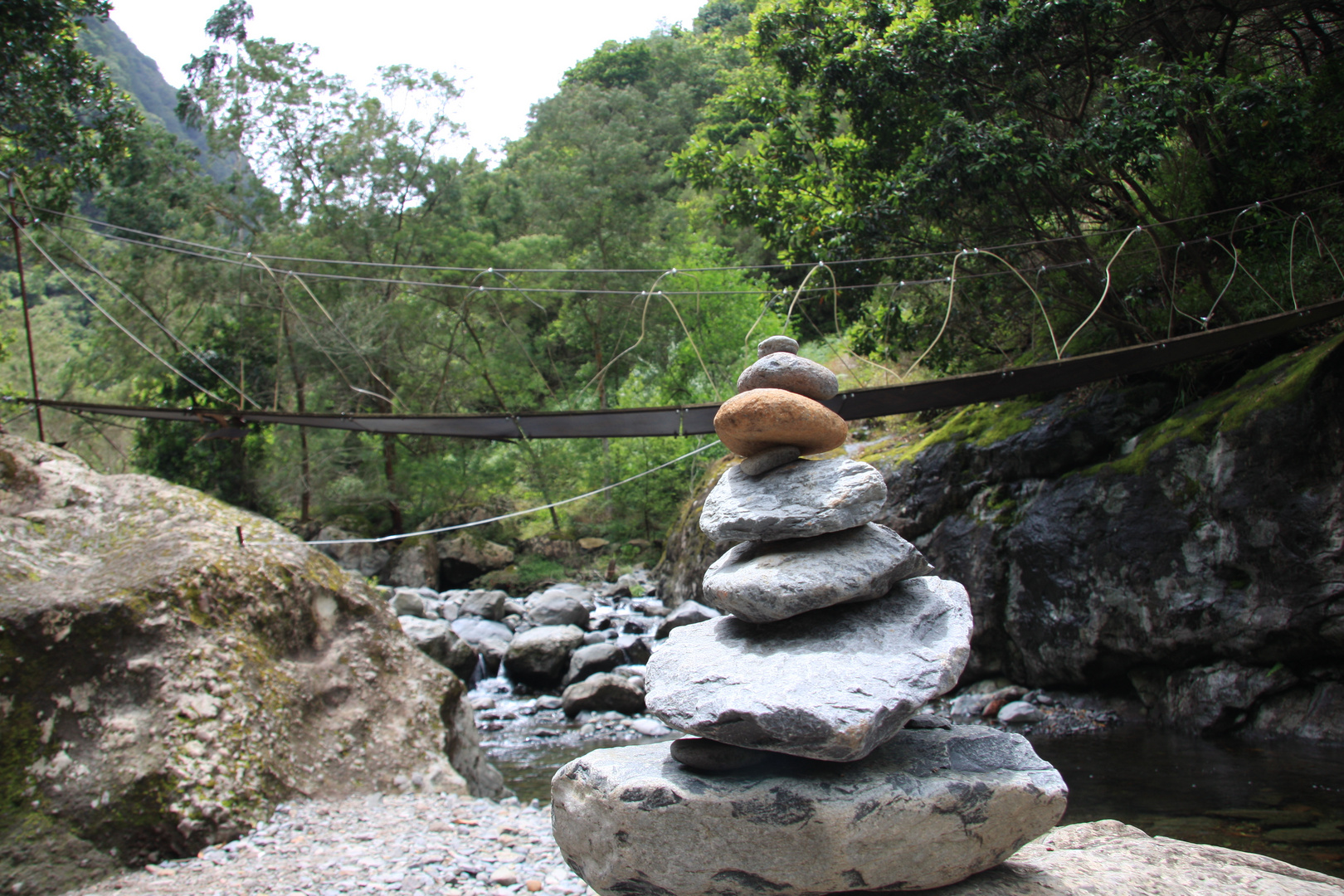 Madeira - Am Ziel des Ribeiro frio