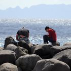 Madeira: Anglers Freundin paukt Latein.