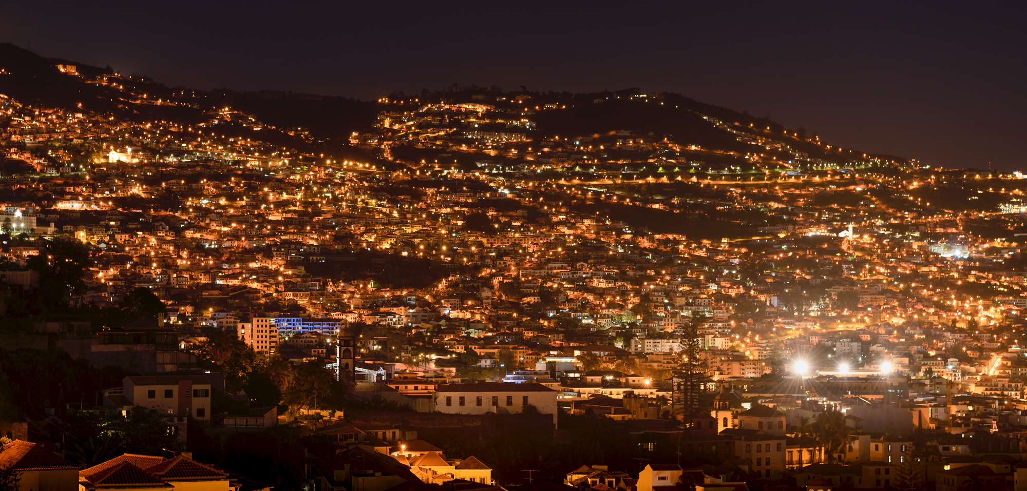 Madeira bei Nacht