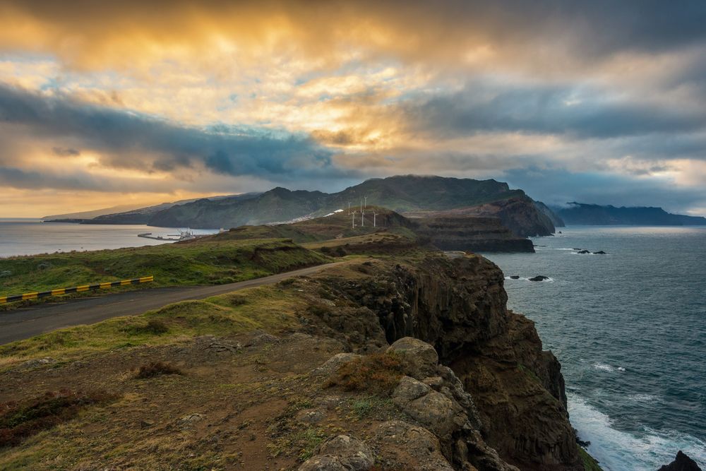 Madeira bei Sonnenuntergang