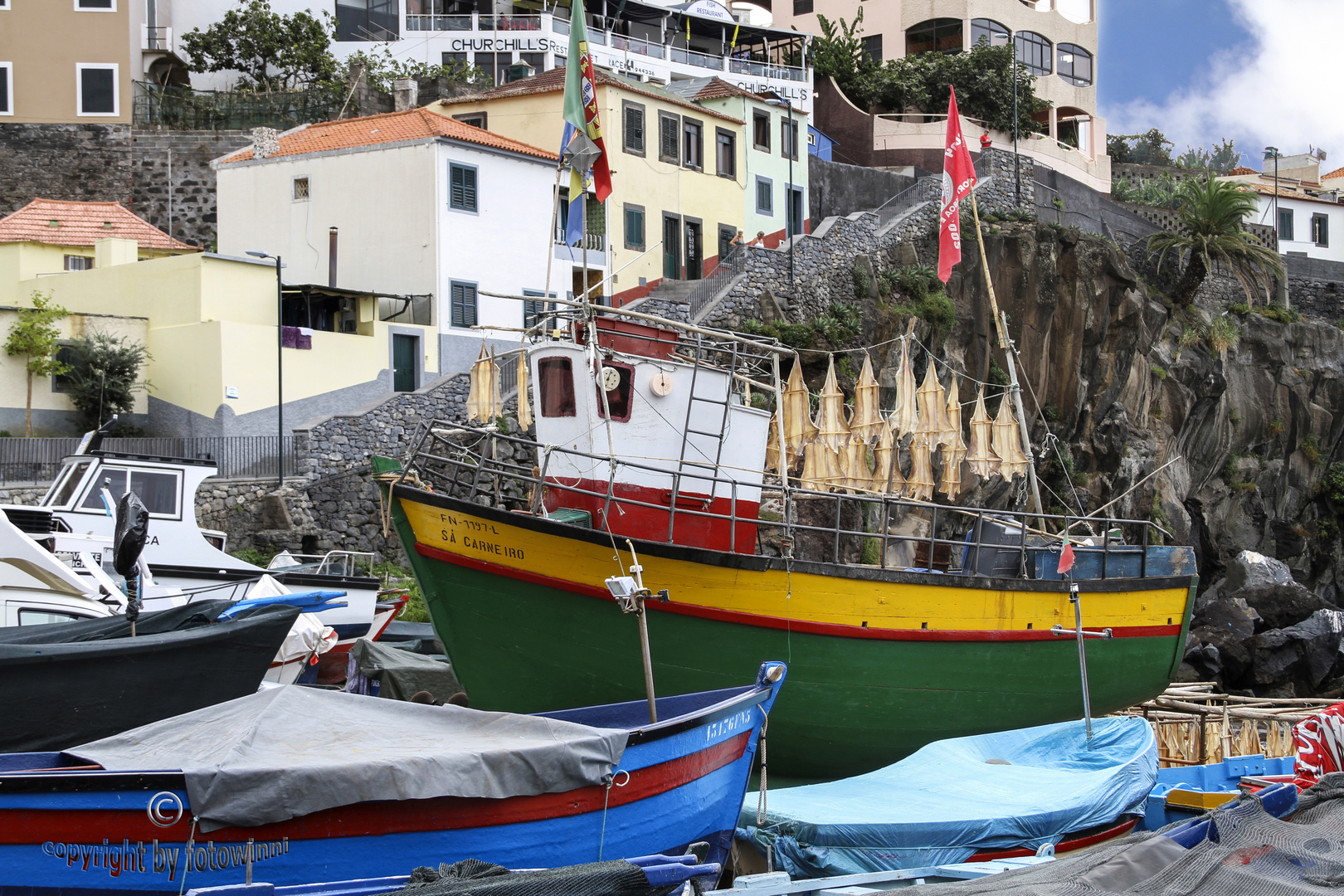 Madeira - Camara de Lobos - Fischerhafen 2