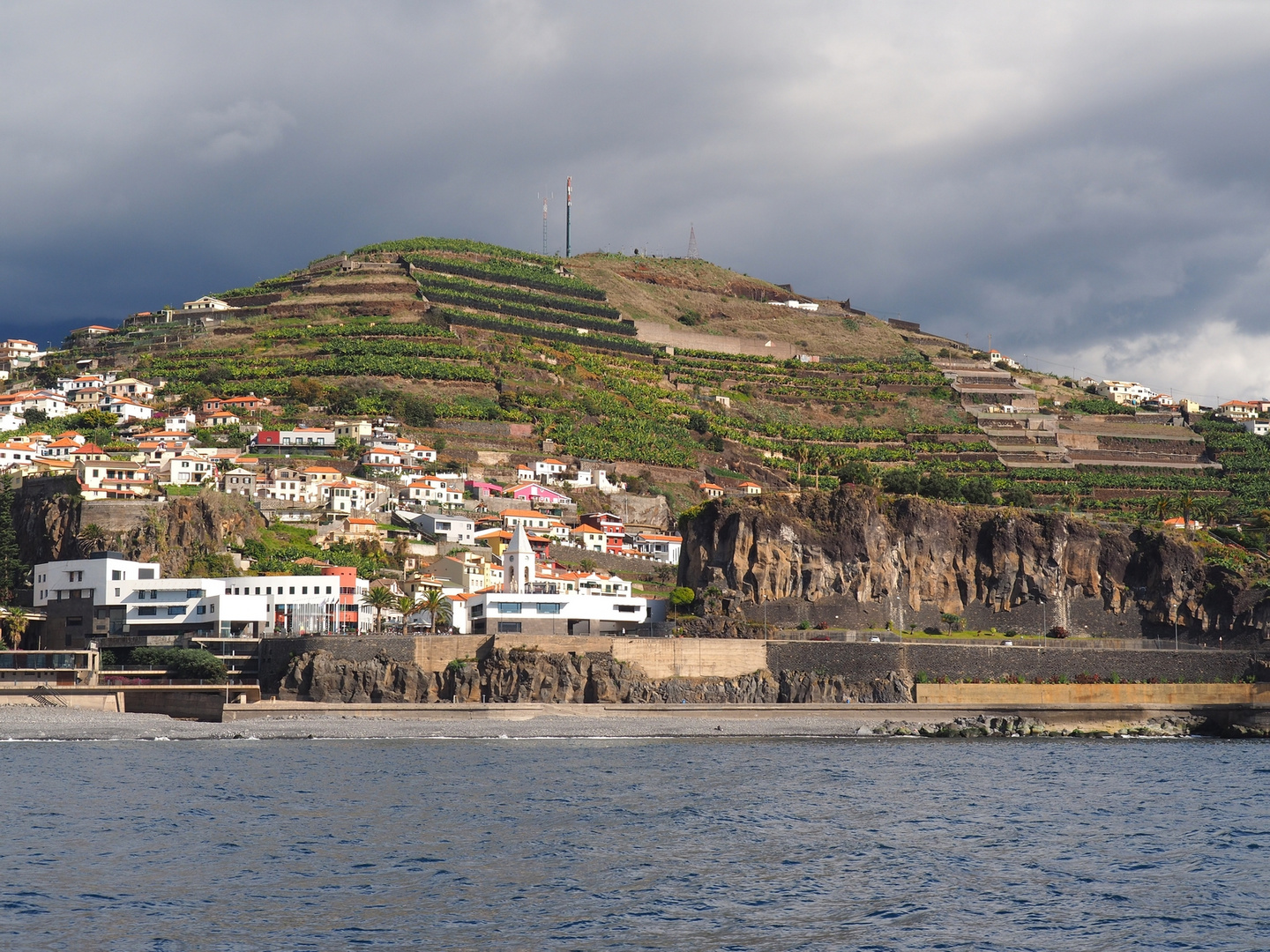 Madeira, Camara de Lobos von Meerseite