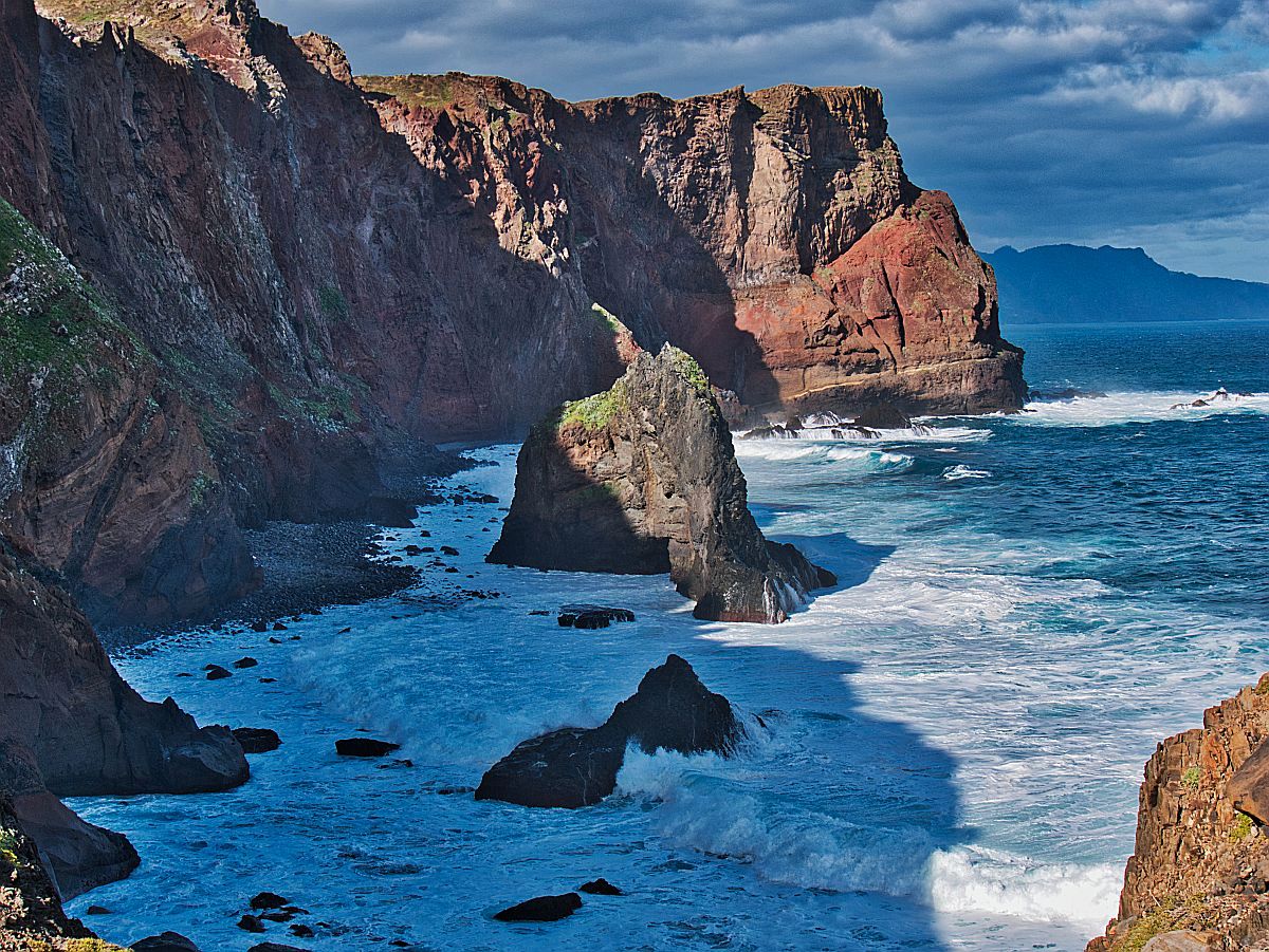 Madeira, Felsen in São Lourenço