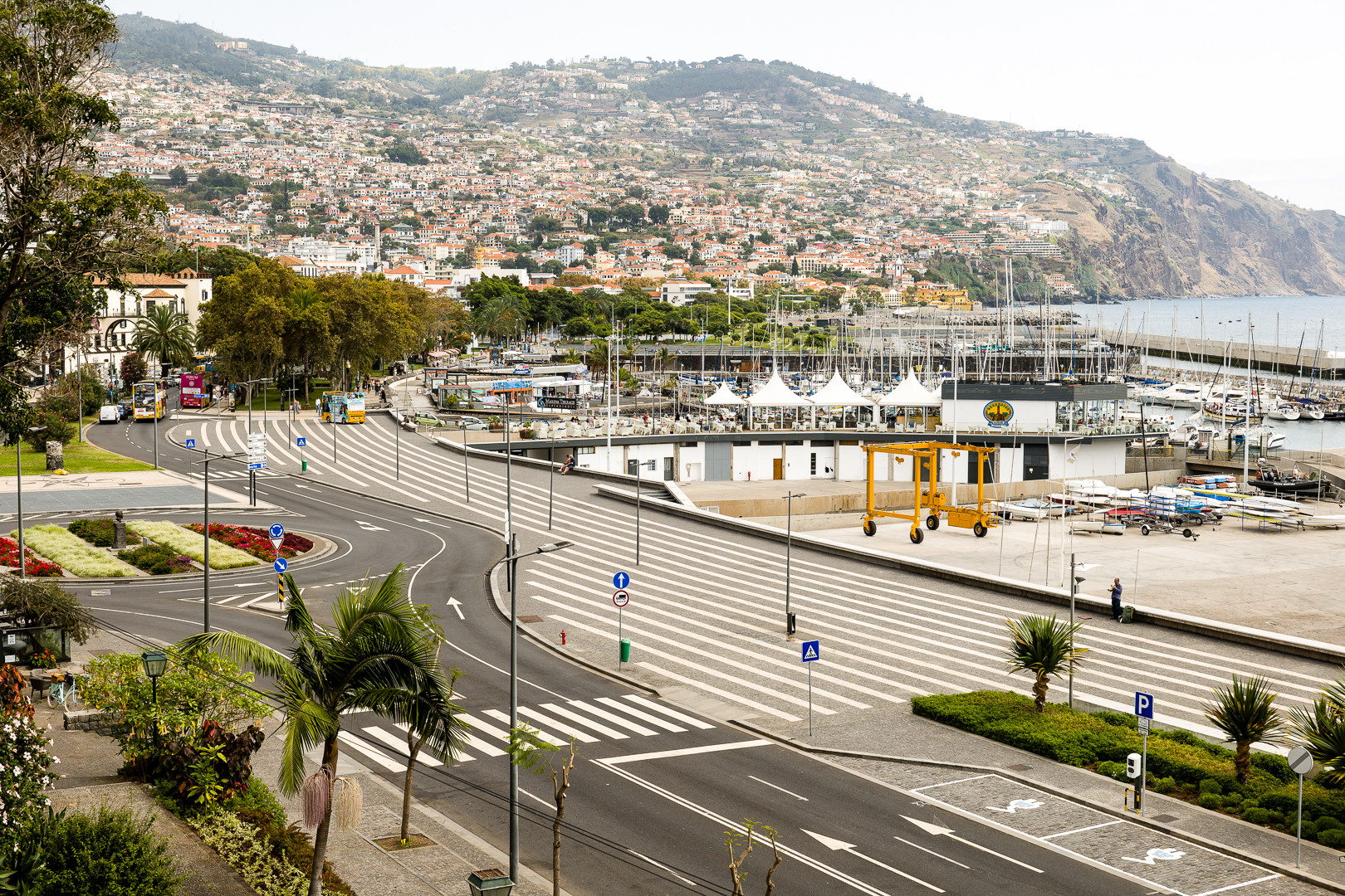 Madeira Funchal am Hafen