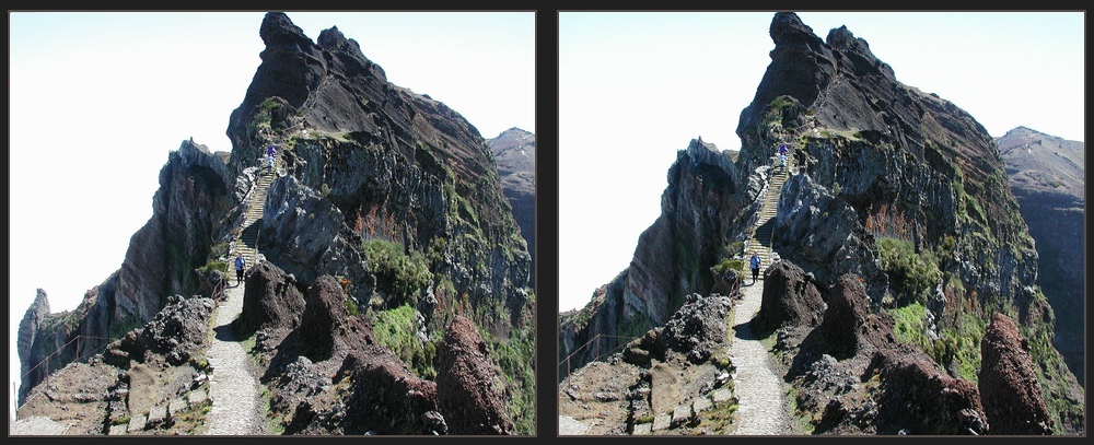 Madeira, Höhenweg vom Pico do Arieiro zum Pico Ruivo