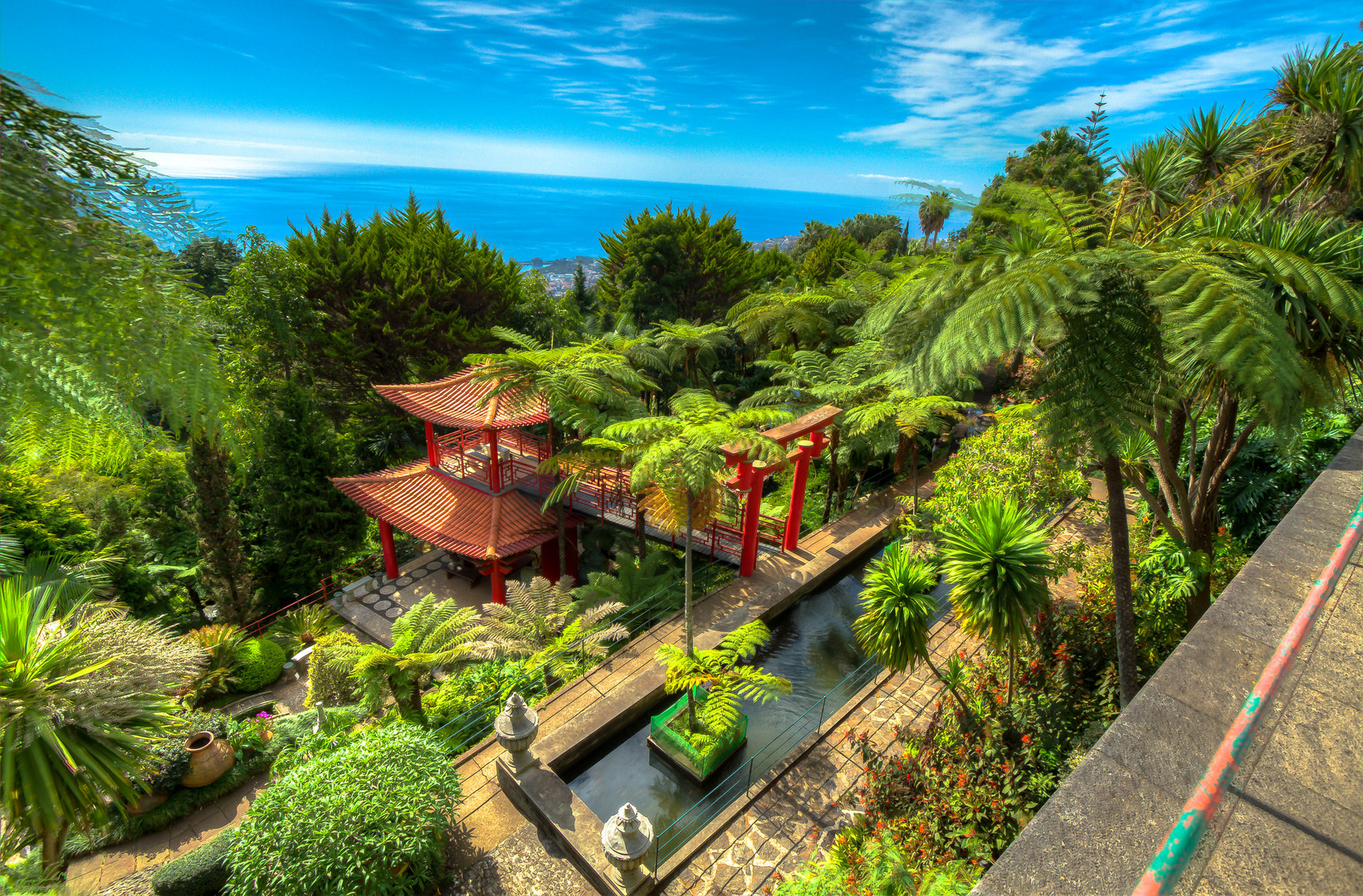 Madeira - Jardim Tropical Monte Palace .