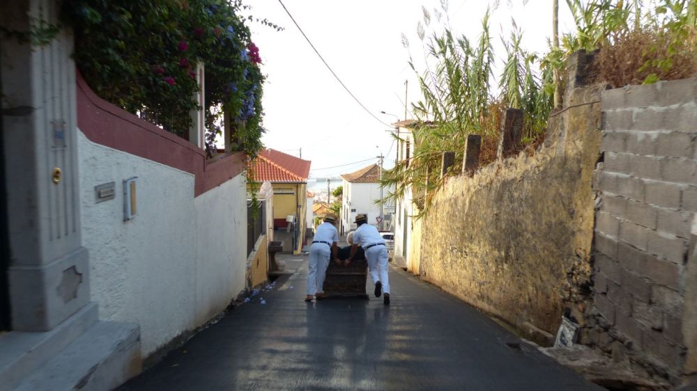 Madeira - Korbschlittenfahrt