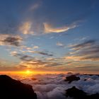 Madeira Pico Arieiro zwischen den Wolken