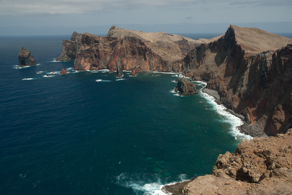 Madeira Steilküste Pedra Furada