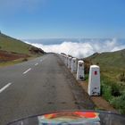 Madeira - Strasse vom Pico de Arireiro - über den Wolken