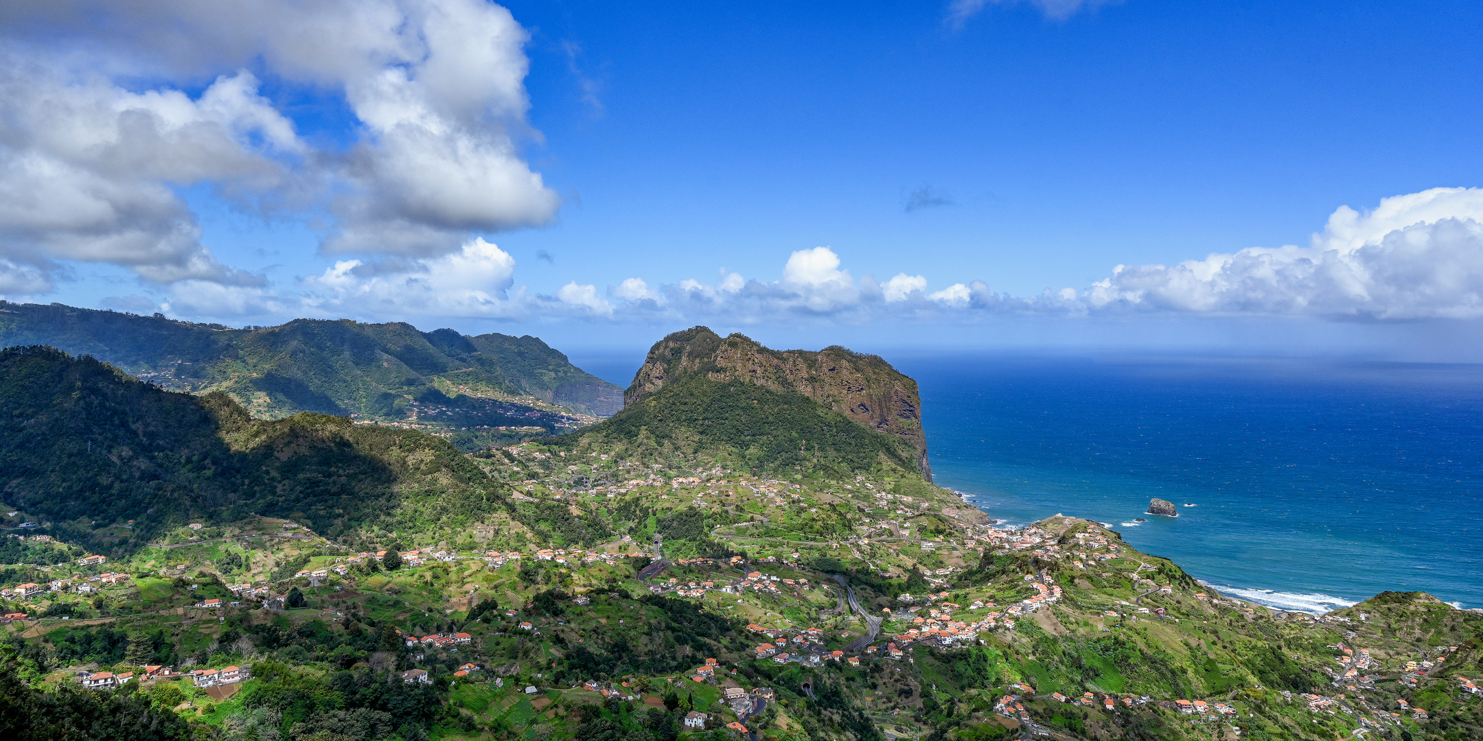 Madeiras Nordküste bei Faial und Porto da Cruz